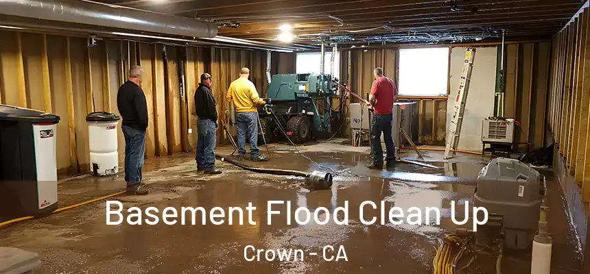  Basement Flood Clean Up Crown - CA