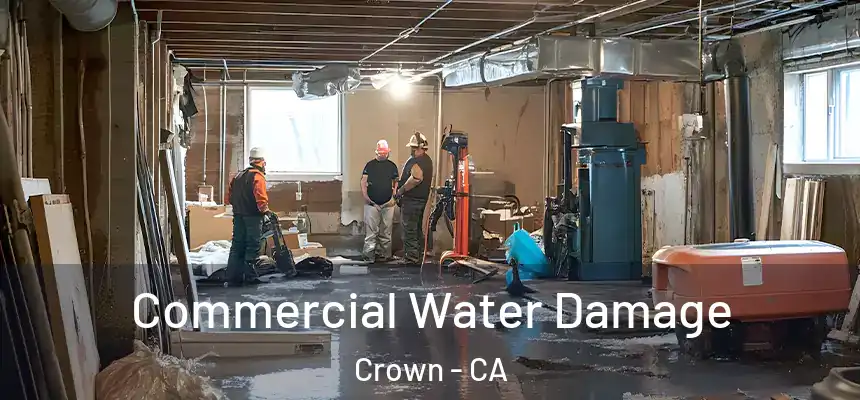  Commercial Water Damage Crown - CA