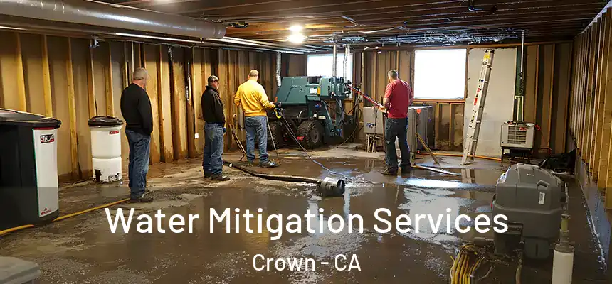  Water Mitigation Services Crown - CA